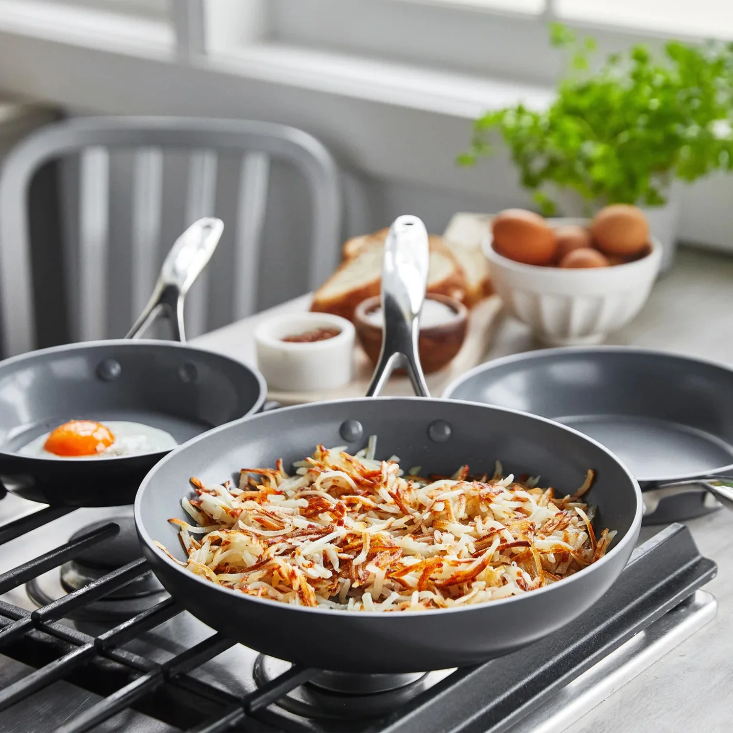 GreenPan Valencia Pro Ceramic Nonstick 11-Piece Cookware Set