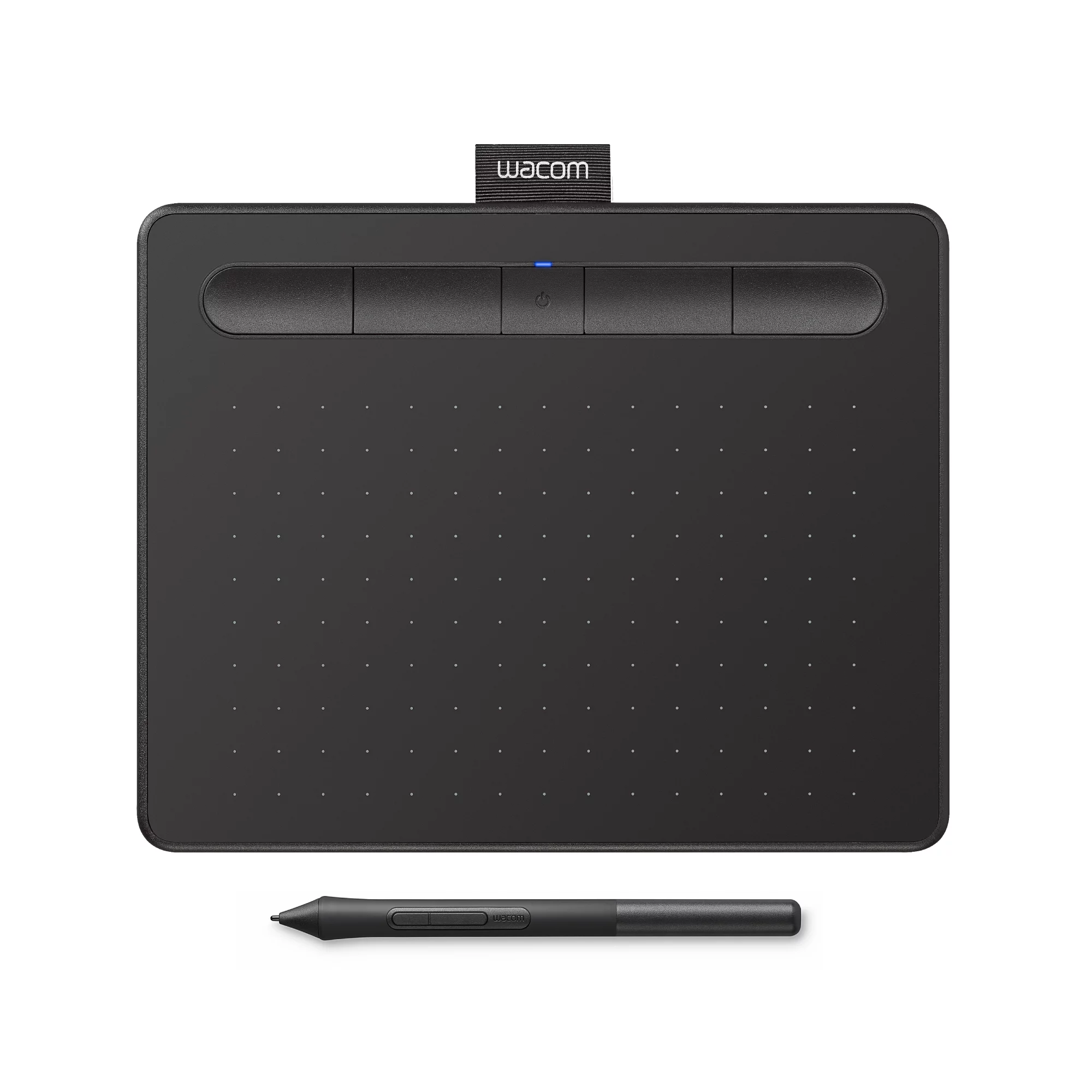 Wacom Intuos Wireless Graphics Drawing Tablet with 3 Bonus Software Included, 7.9" X 6.3", Black (CTL4100WLK0) Small (Wireless)