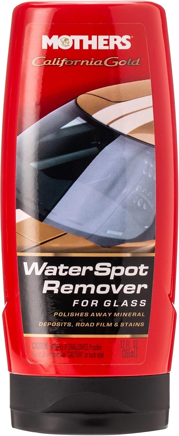 Mothers 06712-6 California Gold Water Spot Remover for Glass - 12 oz, (Pack of 6) Pack of 2