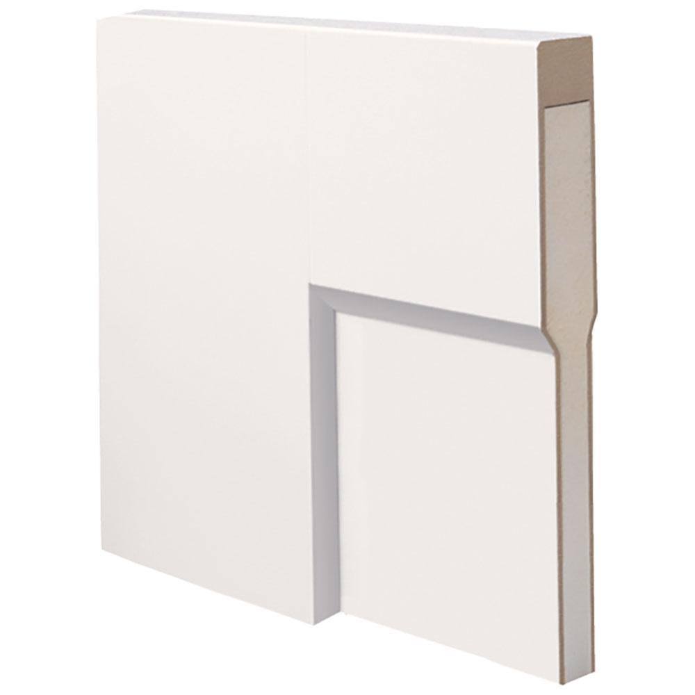 MMI Door 32 in. x 80 in. Craftsman Right-Hand Primed Composite 20 Min. Fire-Rated House-to-Garage Single Prehung Interior Door