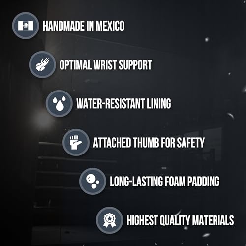 CLETO REYES Training Boxing Gloves with Hook and Loop Closure for Sparring and Heavy Punching Bags, Men and Women, MMA, Kickboxing, Muay Thai