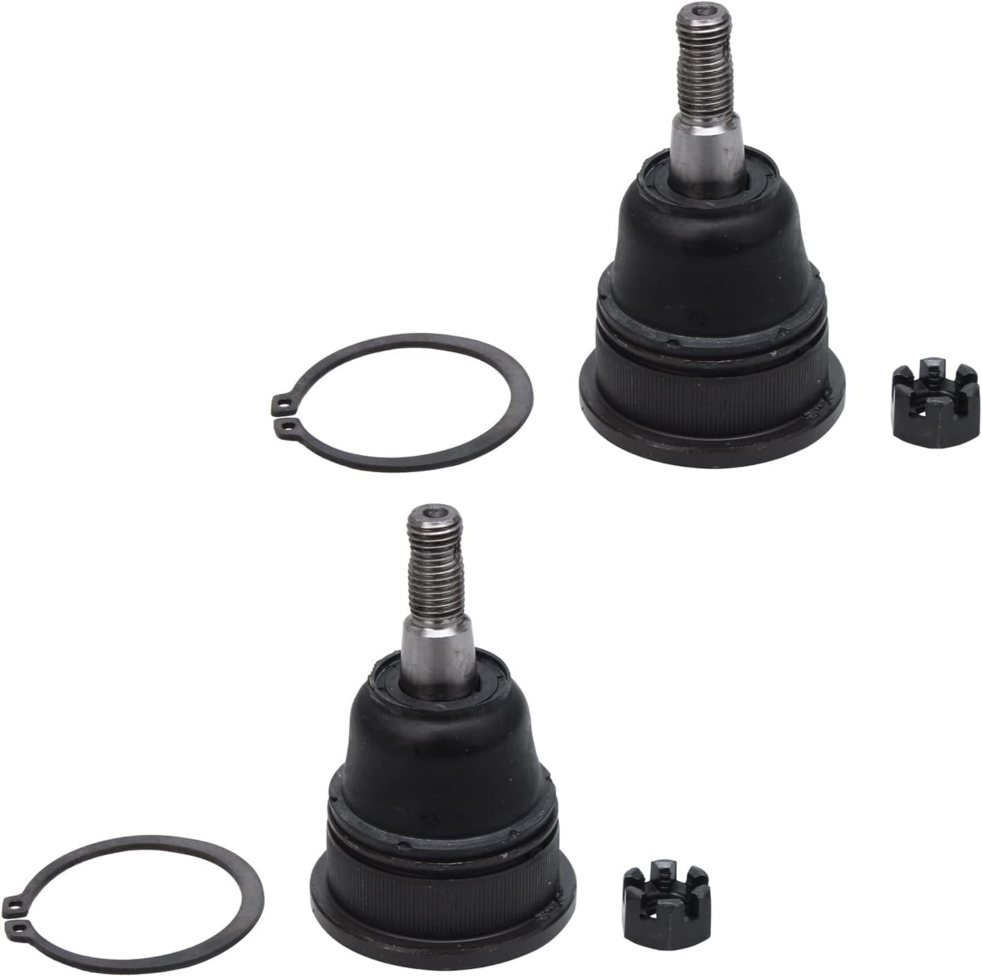 Detroit Axle - Front Struts w/Coil Spring & Sway Bar End Links Kit Replacement for Chrysler Town & Country S Dodge Grand Caravan R/T GT Ram C/V