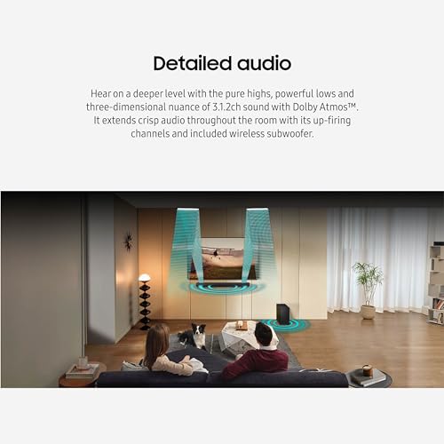 SAMSUNG Soundbar w/Dolby Audio 2022 (Renewed)