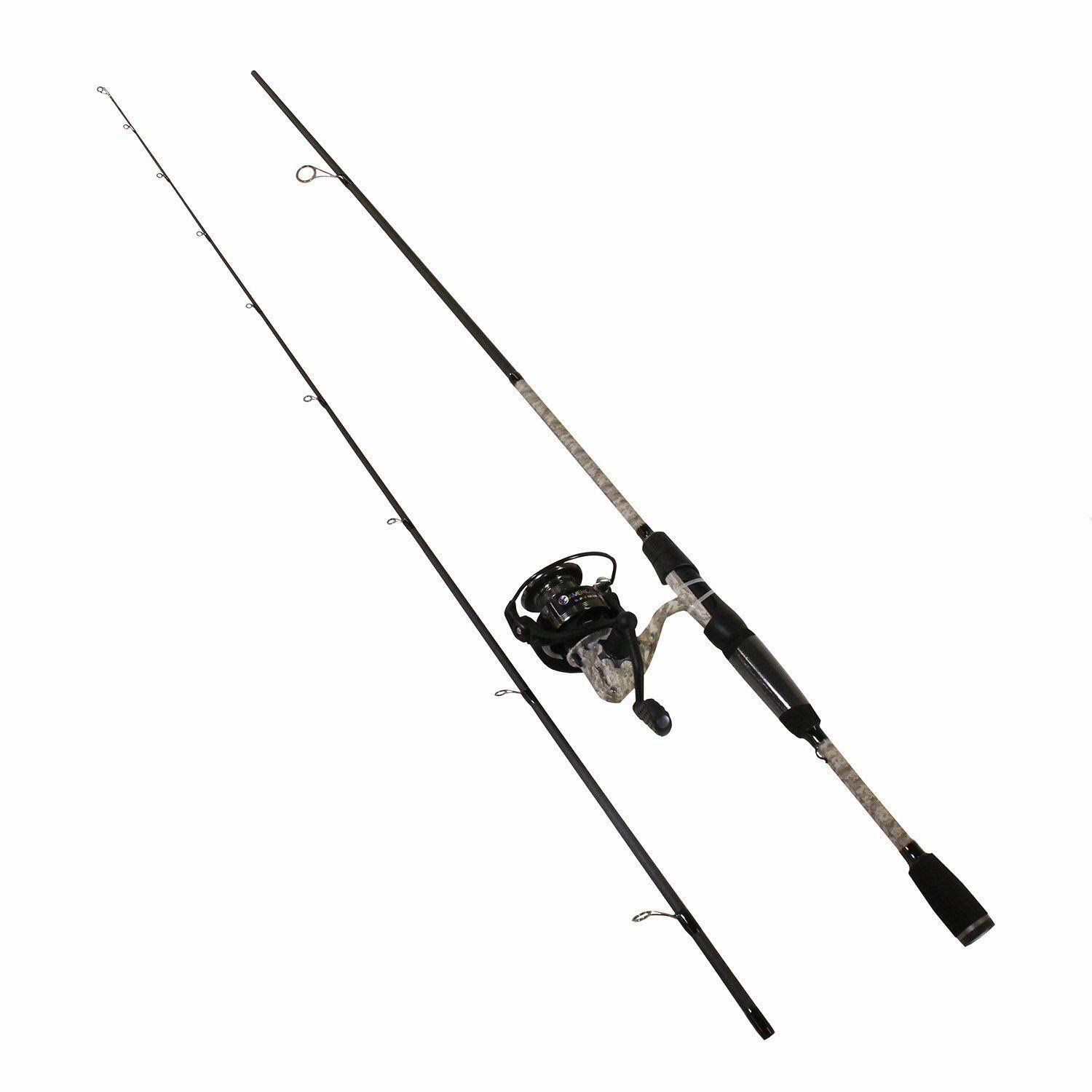 Lews Fishing American Hero Camo Speed Spin Spinning Combo AHC4070M-2