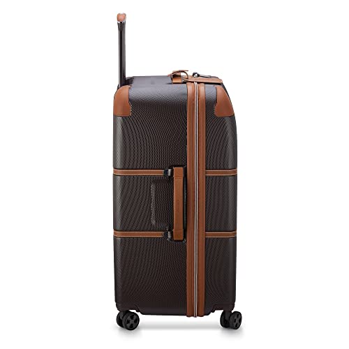 DELSEY PARIS Chatelet Air 2.0 Hardside Luggage with Spinner Wheels, Angora, Checked-Large 28 Inch