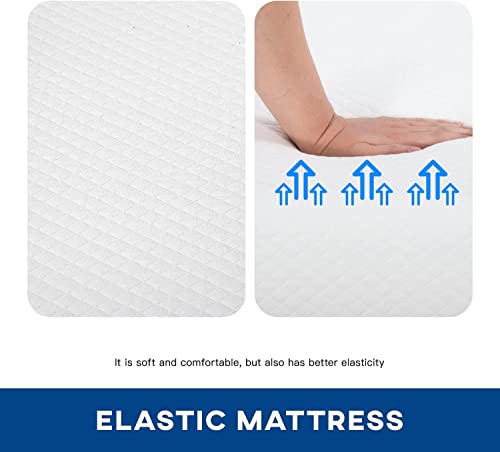 Queen Mattresses, 8 Inch Gel Memory Foam Mattress for Pressure Relief, Medium Firm Queen Mattress in a Box, CertiPUR-US Certified, Fiberglass Free, with Washable Cover