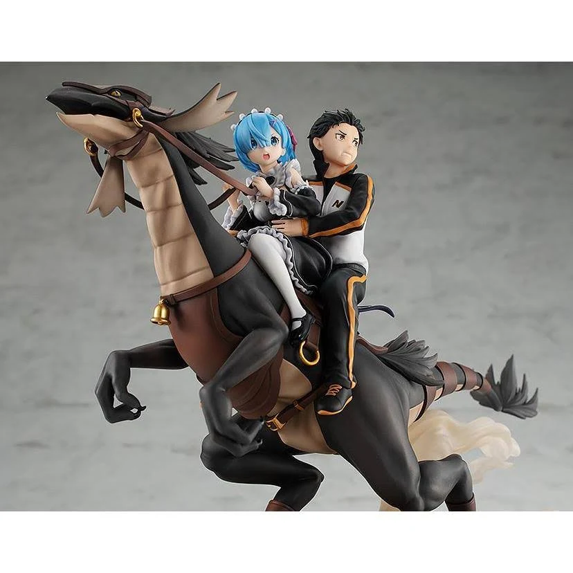 Kadokawa Rem u0026 Subaru Attack on The White Whale Ver. Re:Zero Starting Life in Another World Figure