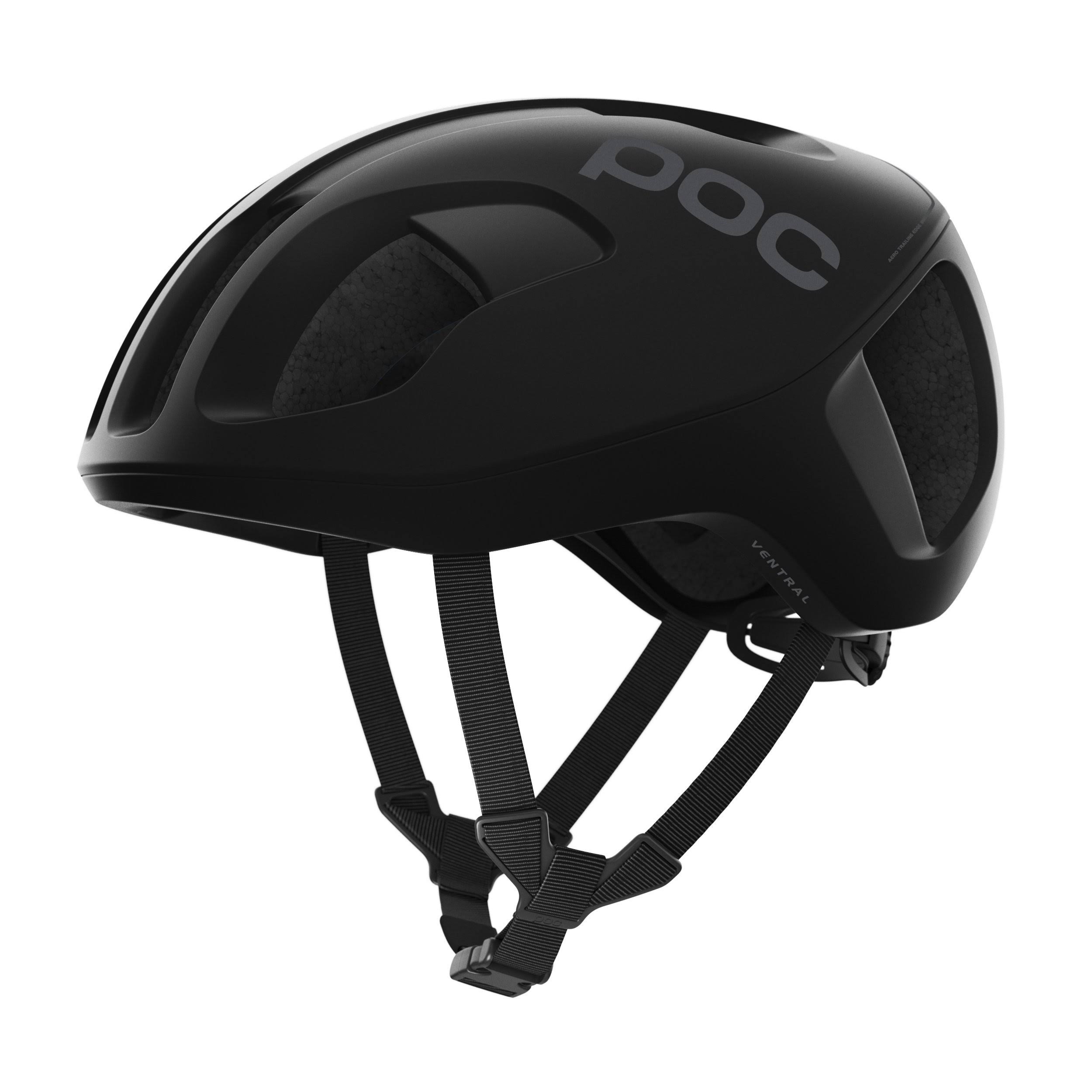 POC Ventral Spin Helmet - Uranium Black Matte Medium