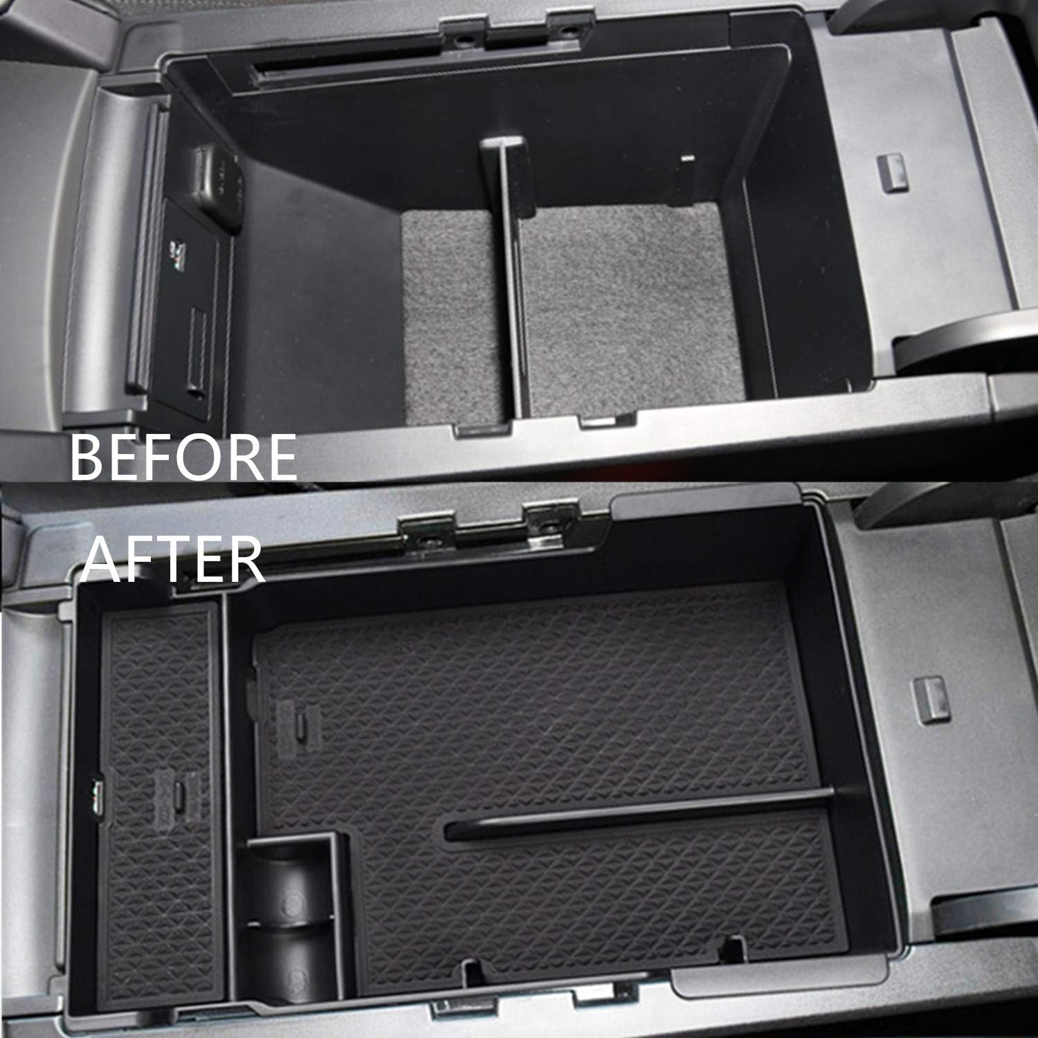 JOJOMARK Compatible with 2021 2020 2019 Mazda 3 Accessories Center Console Tray Organizer, Armrest Secondary Storage Box