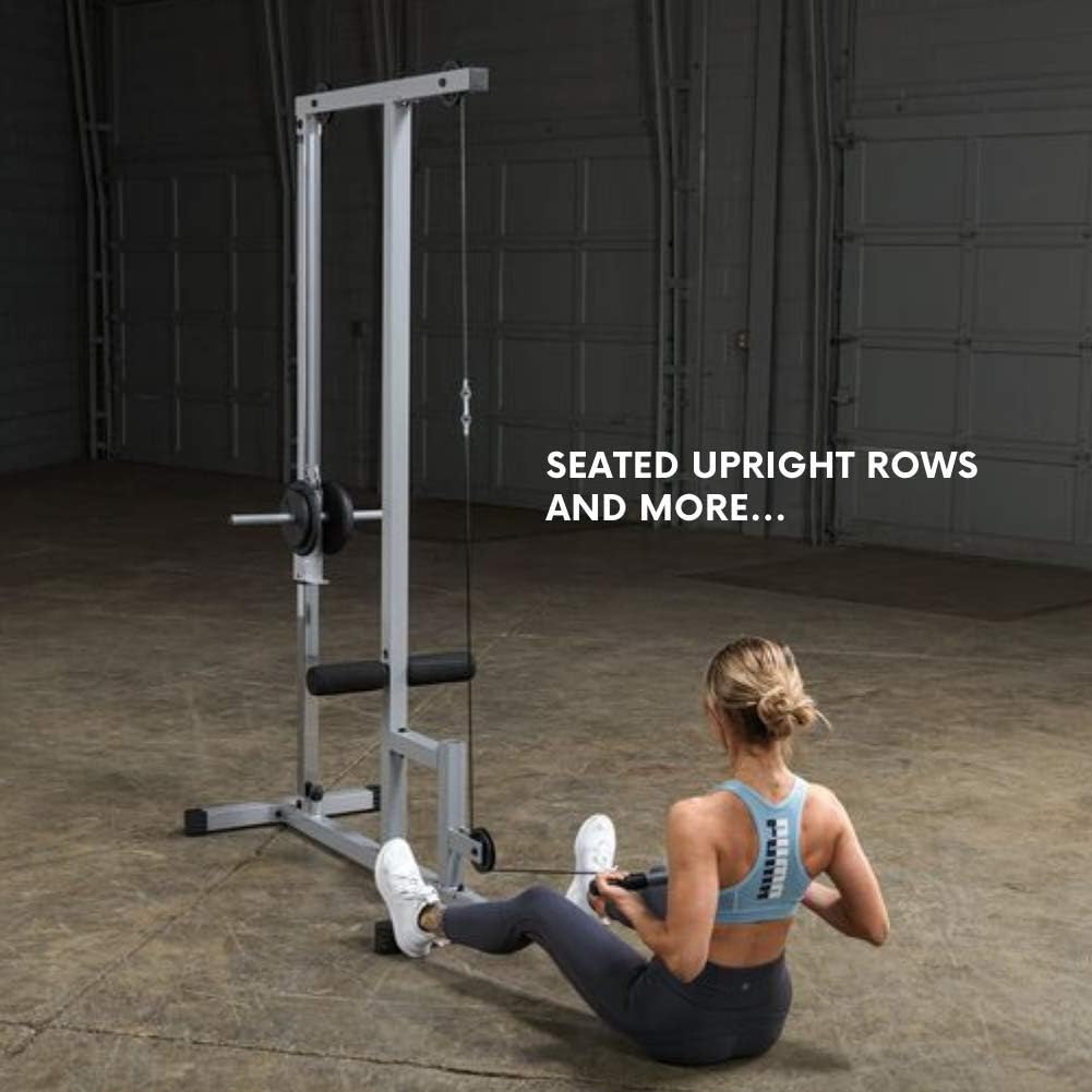 Body-Solid Powerline PLM180X LAT and Low Row Cable Pull Down Machine