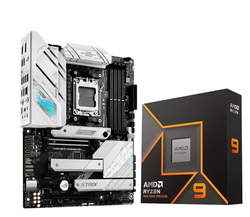 MICRO CENTER AMD Ryzen 7 7800X3D 8-Core16-Thread Desktop Processor with ASUS ROG Strix B650E-F Gaming WiFi AM5 Gaming Motherboard