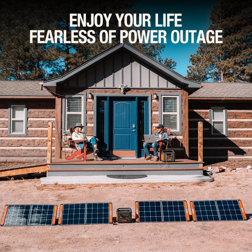 Jackery Solar Generator 1500 (includes (1) Explorer 1500 + (4) SolarSaga 100W)
