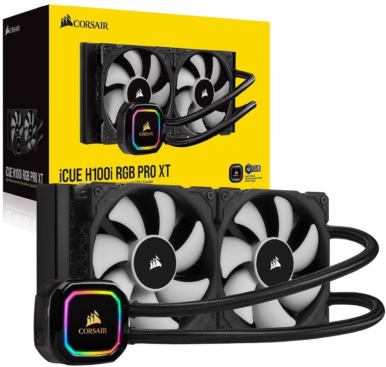 CORSAIR iCUE H100i RGB PRO XT Processor liquid cooling system