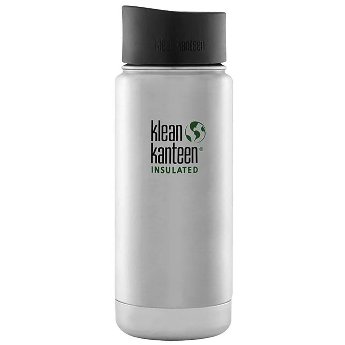 Klean Kanteen Mug, Wide, Neptune Blue, Cafe 2.0, 16 Ounce