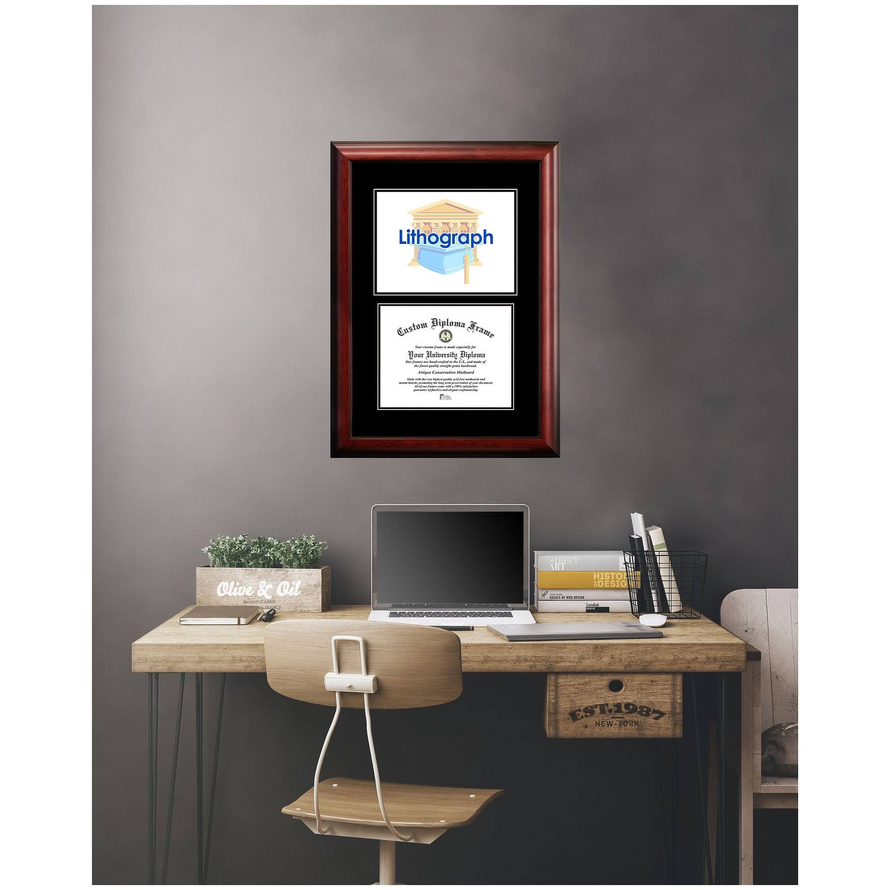 Campus Images Boston University Diplomate 14W x 11H Diplomate Diploma Frame MA993D-1411