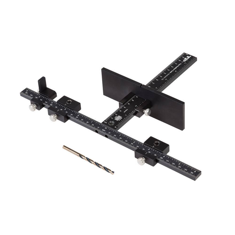 True Position Tools Cabinet Hardware Jig for Installation of Handles and Knobs on Doors and Drawer Fronts Tp-1934