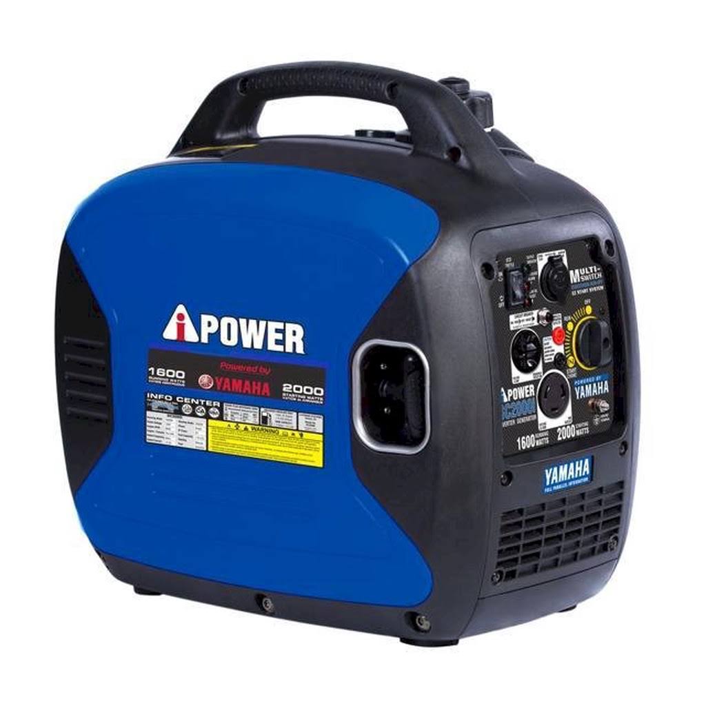 A-iPower Inverter Generator - 2000 Surge Watts, 1600 Rated Watts, EPA and CARB Compliant, Model AP2000i