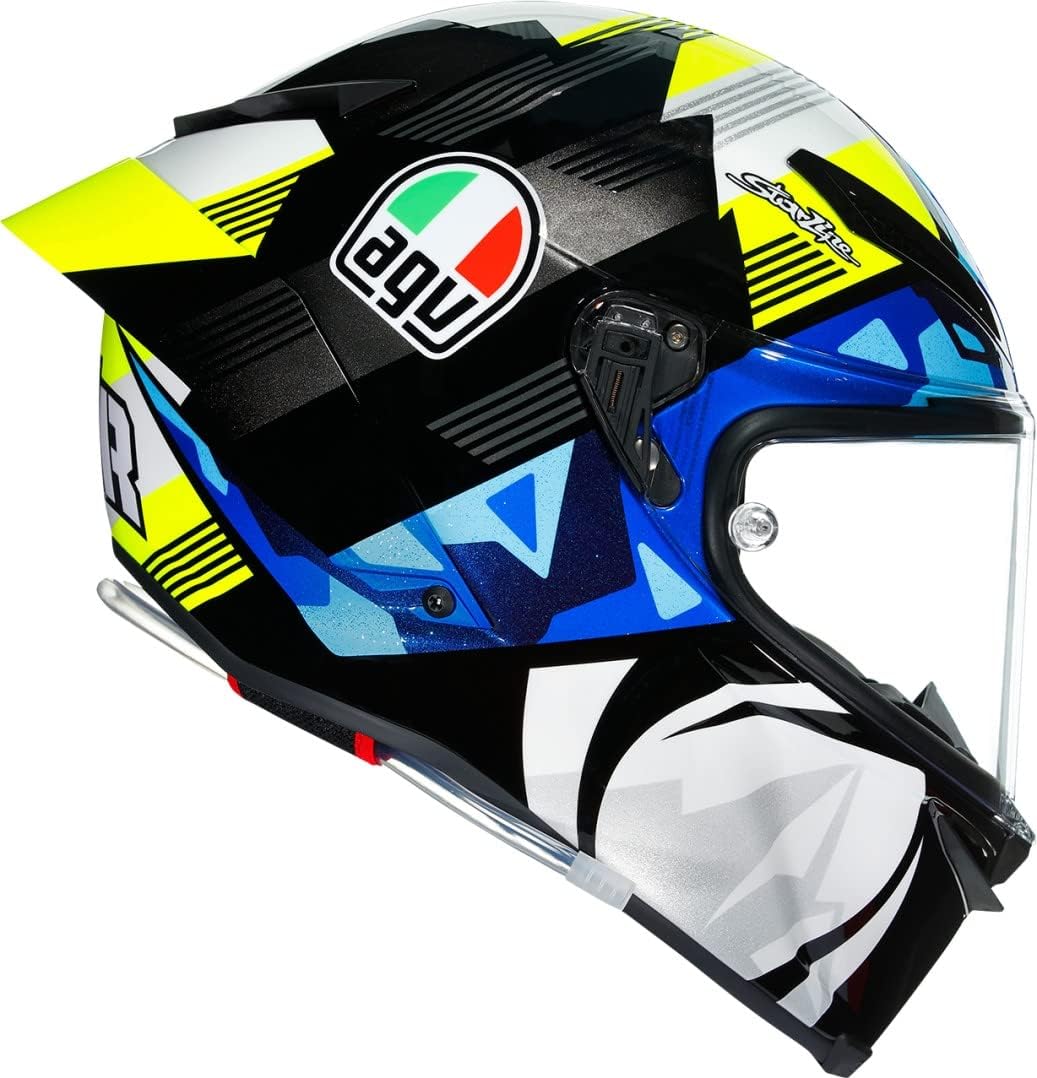 AGV Pista GP RR Mir 2021 - Motorcycle Helmet - Black Blue Yellow (L)