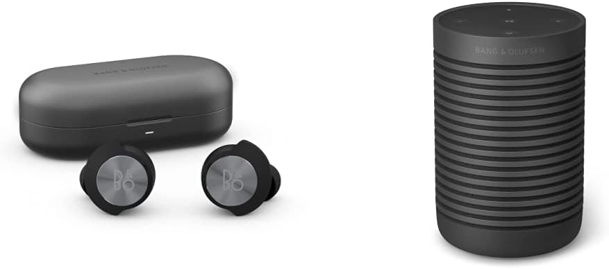 Bang & Olufsen Beoplay EQ - Active Noise Cancelling Wireless in-Ear Earphones with 6 Microphones, up to 20 Hours of Playtime, Black