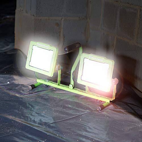 Powersmith 12,000 Lumen Dual-Head LED Work Light with Tripod