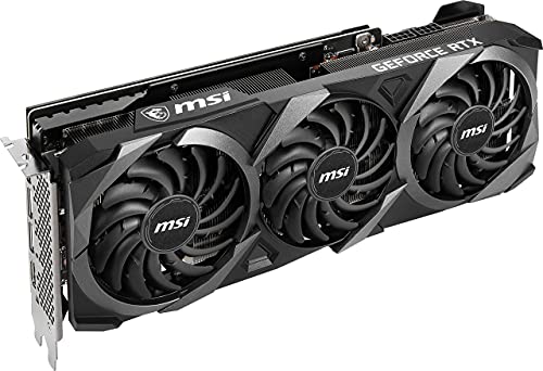 MSI Gaming GeForce RTX 3080 Ti Gaming X Trio 12G Computer Gaming Graphics Card 12GB GDRR6X 320-Bit HDMI/DP Nvlink Torx Fan 3 Ampere Architecture OC, NVIDIA GPU Video Cards for Gaming PC (Renewed)