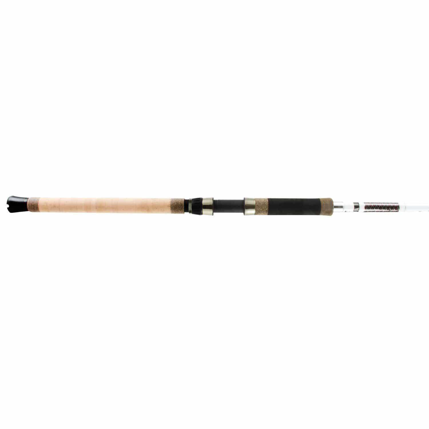 Okuma Battle Cat Catfish Rods 7& 6 inch Heavy 2-Piece Spin Rod, White