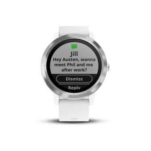 Garmin Vivoactive 3 Black Silicone with Slate 010-01769-10 (Factory Refurbished)