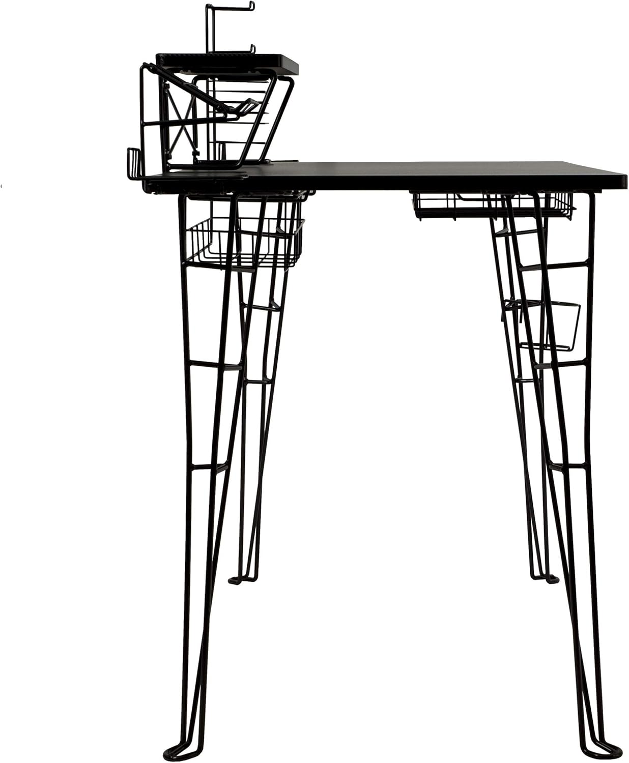 Atlantic Original Gaming Desk - integrated monitor stand, speaker stands, cable management and more PN 33935701