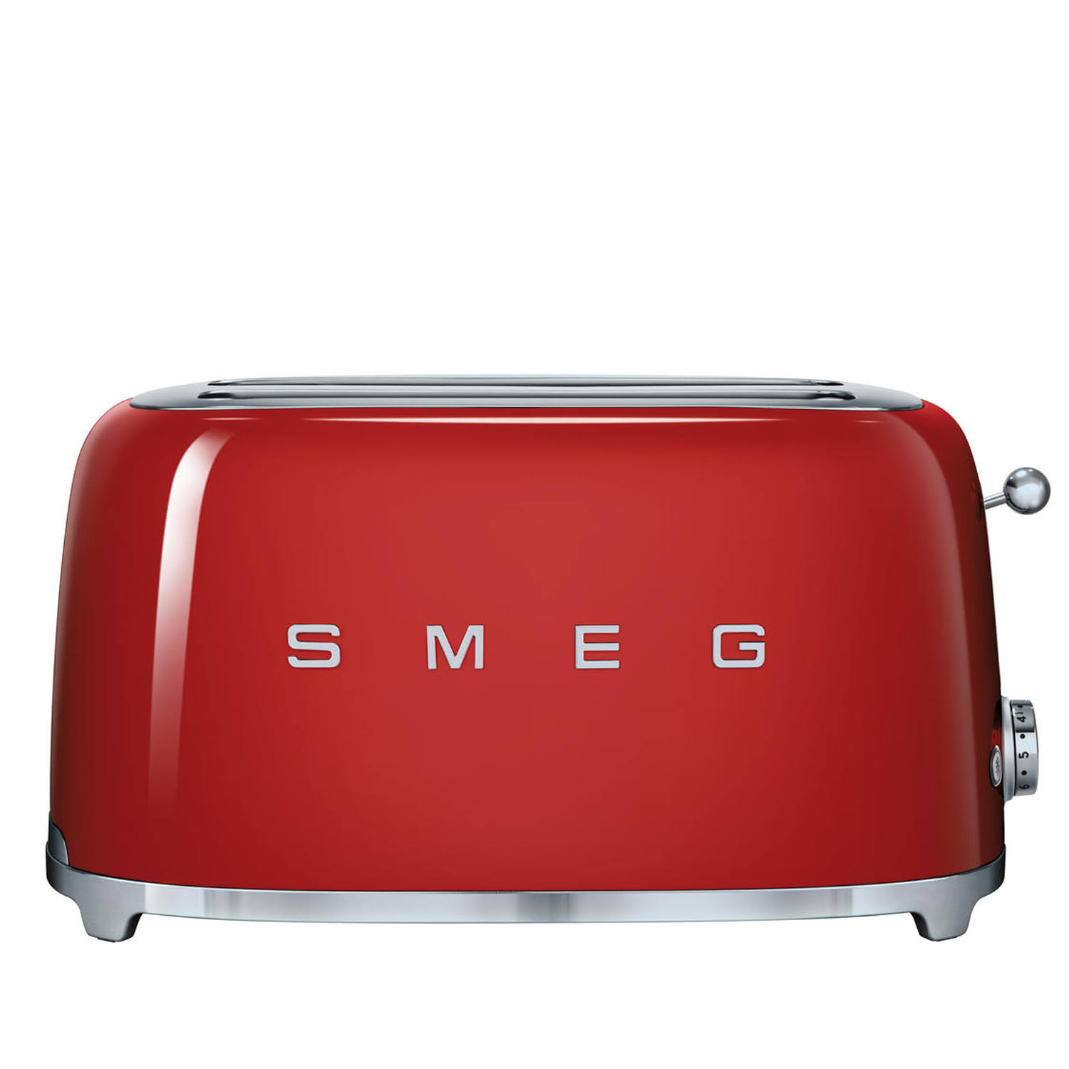 SMEG TSF02 4-Slice Toaster - Red