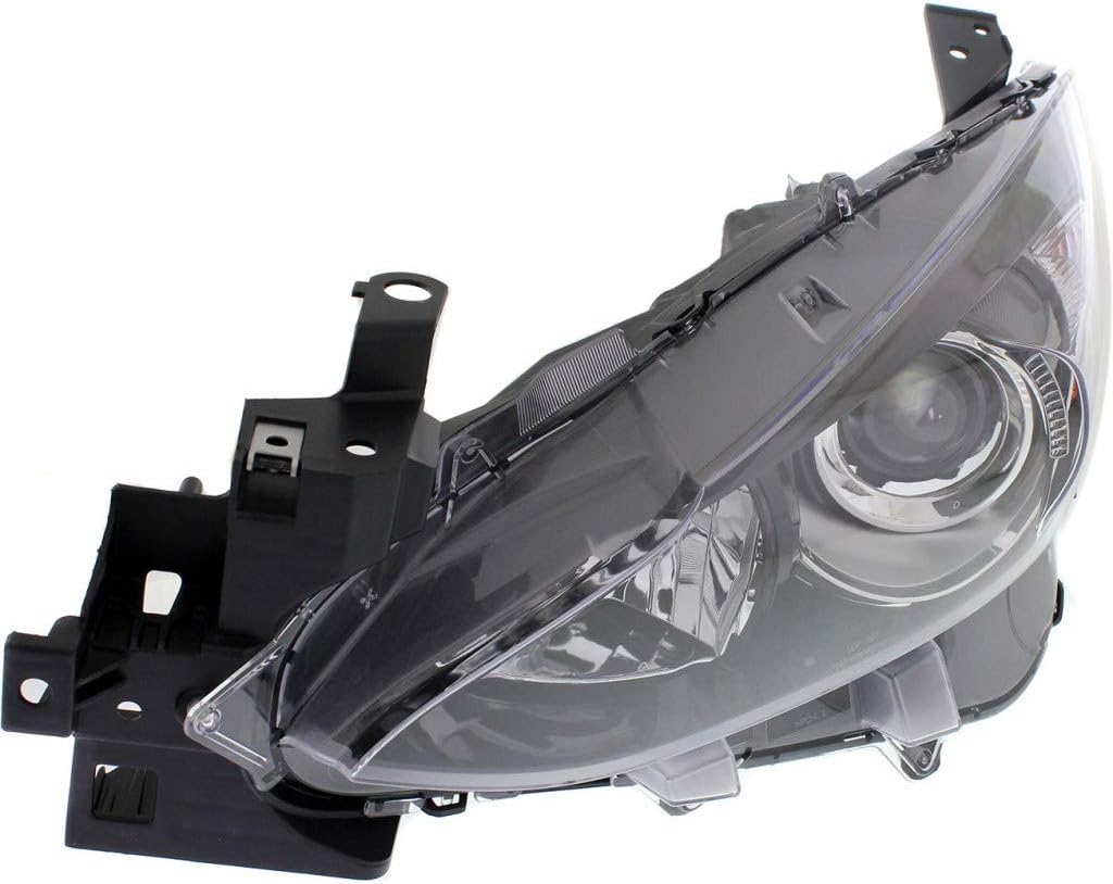 For Mazda 3 Sedan/Hatchback 2014 2015 2016 Headlight Assembly Halogen Driver Side CAPA Certified