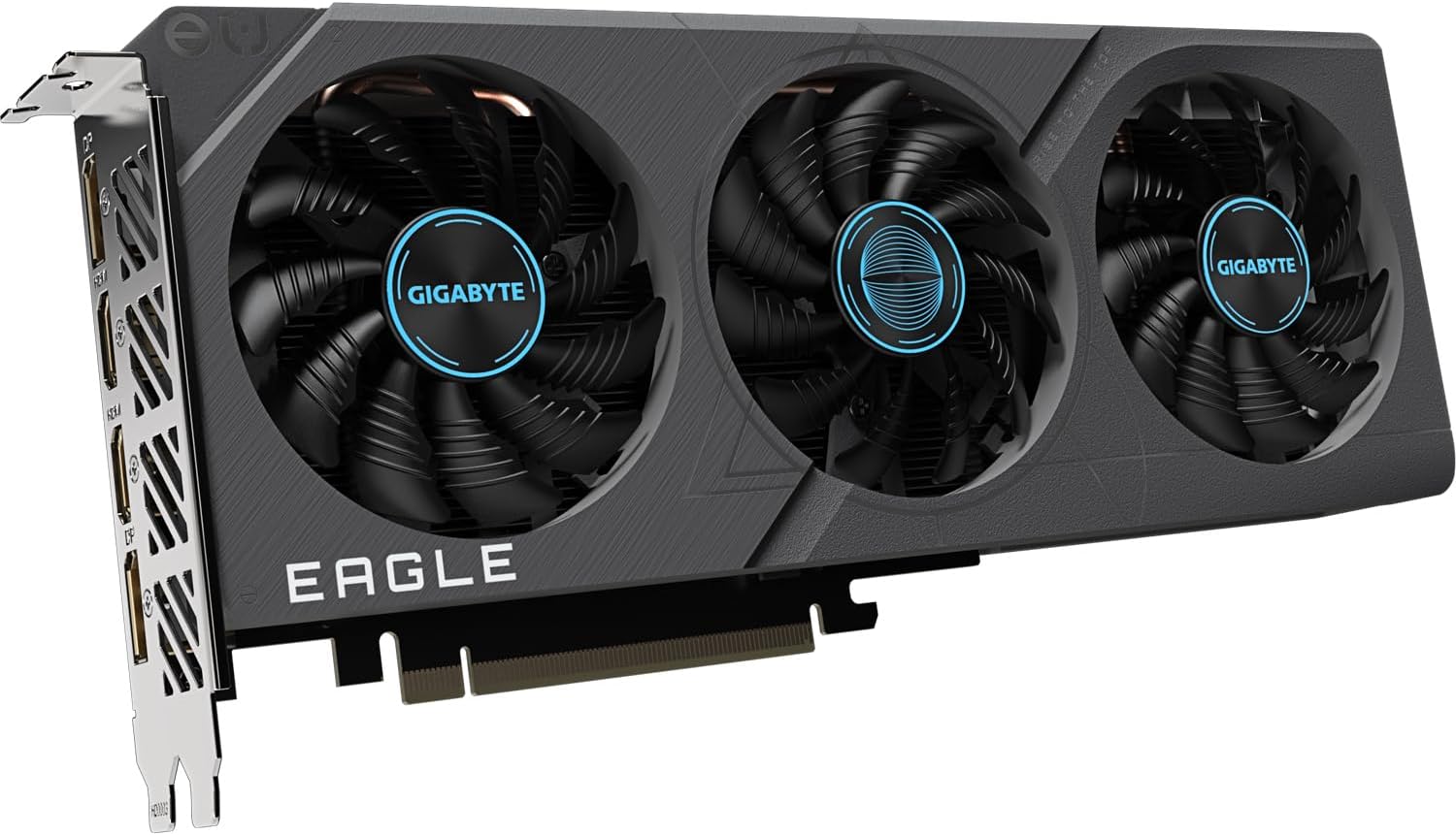 GIGABYTE NVIDIA GeForce RTX 4060 Eagle OC Graphics Card - 8GB GDDR6, 128-bit, PCI-E 4.0, 2505MHz Core Clock, 2X DP 1.4, 2X HDMI 2.1a, NVIDIA DLSS 3 - GV-N4060EAGLE OC-8GD