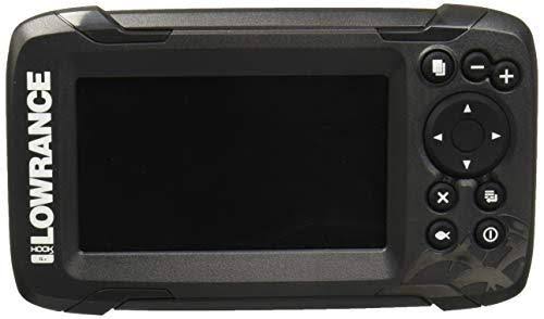 Lowrance Hook 4X Fish Finder with Bullet Skimmer Transducer