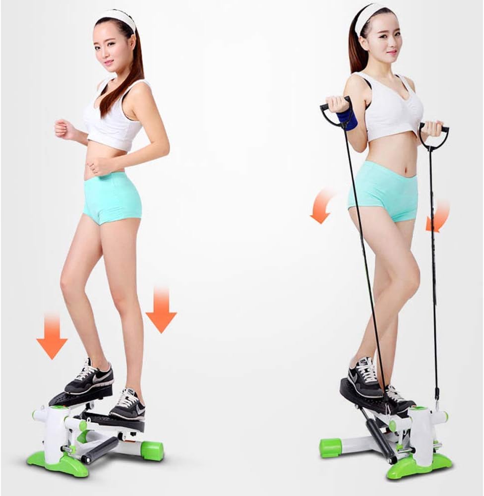 Stepper for mini stepper, Oscillating stepper for home, Up-down stepper for beginners and advanced users, Home fitness gym equipment, small and compact