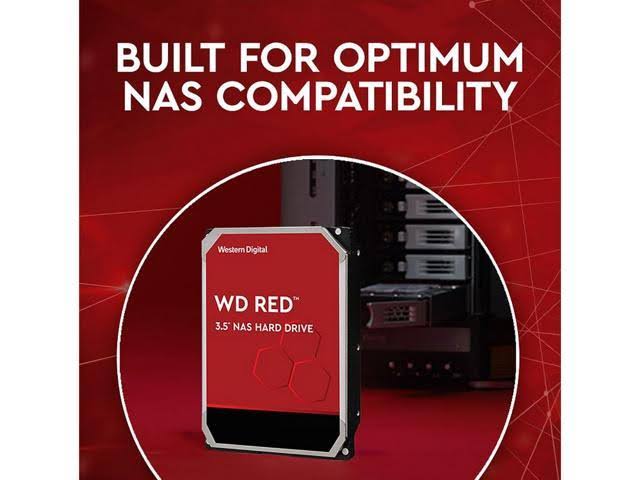 WD Red Plus NAS 10 TB Internal HDD - 3.5x22 - WD101EFAX - SATA 6Gb/s - 5,400 rpm