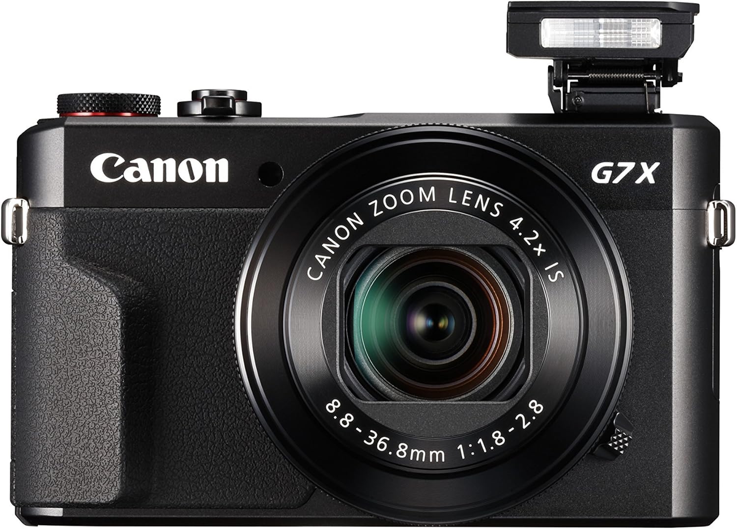 Canon PowerShot G7 X Mark II Digital Camera w/ 1 Inch Sensor and tilt LCD screen - Wi-Fi & NFC Enabled (Black) (Renewed)