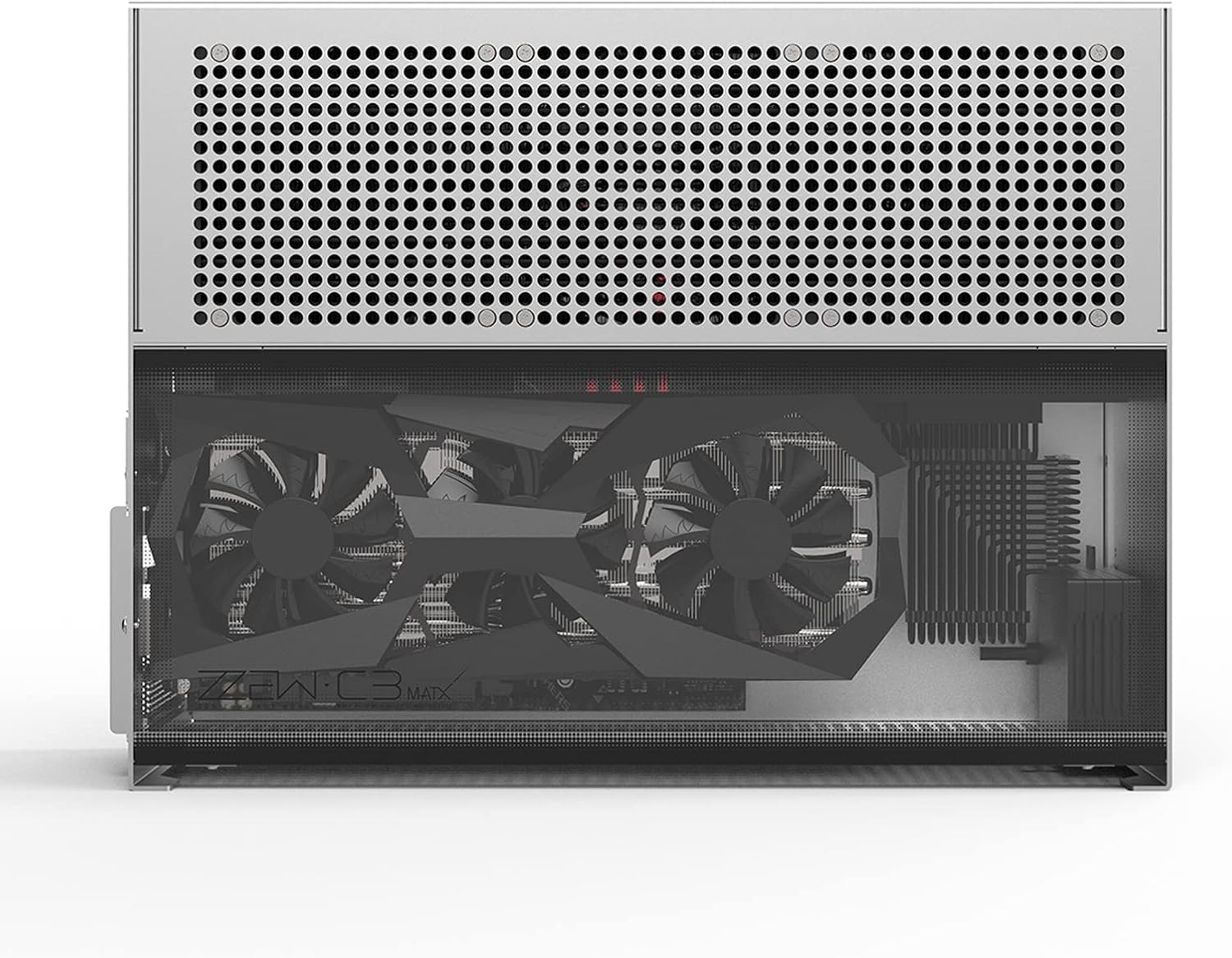 MATX PC-Case Desktop Computer Case Mid-Tower, Gaming PC Case Micro ATX Supporting ATX&SFX/SFX-L Power Supply