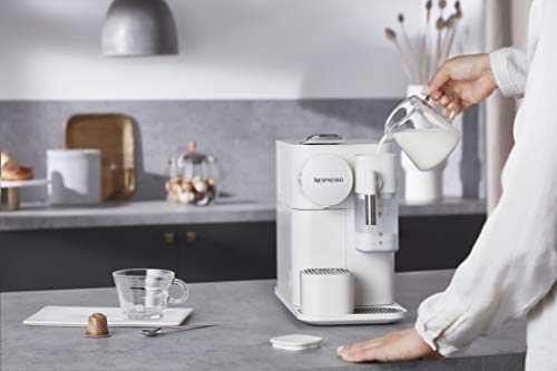 Nespresso Lattissima One Original Espresso Machine with Milk Frother by De'Longhi, Shadow Black