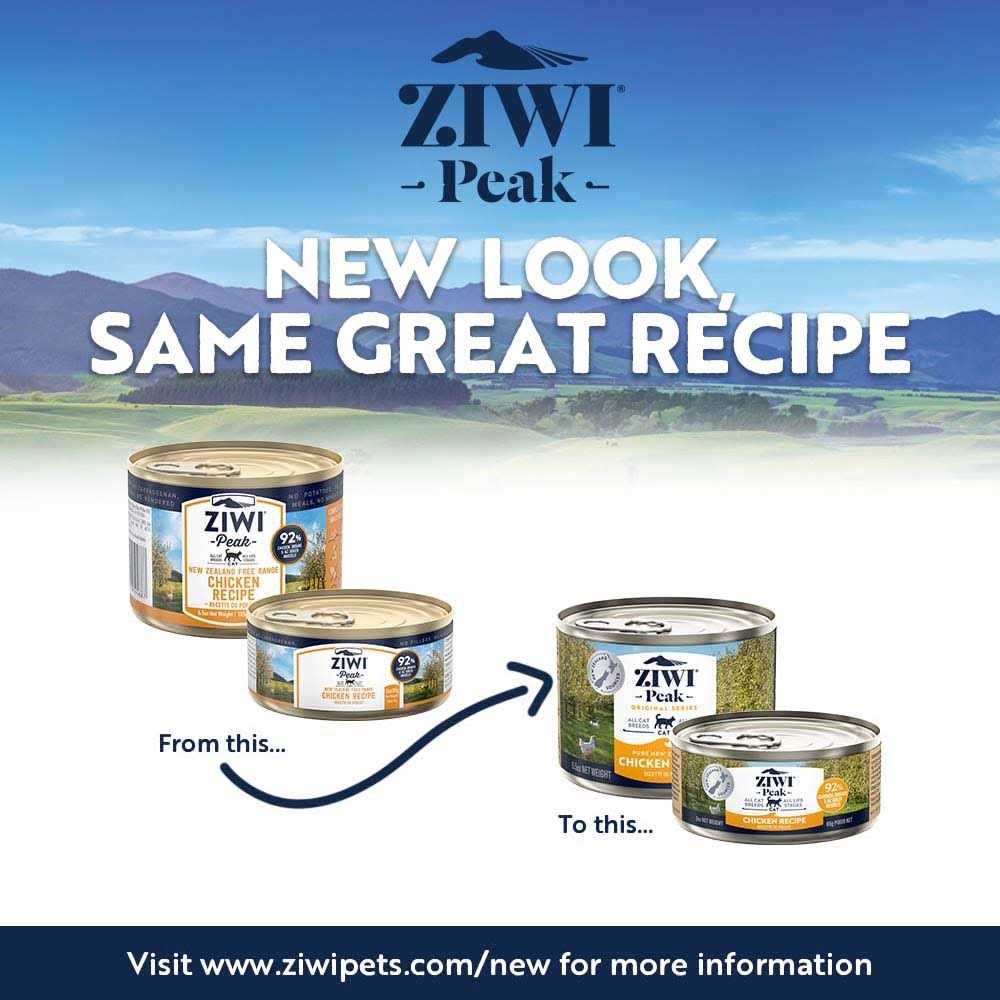 Ziwi Peak Chicken Recipe Canned Cat Food - Pet Supplies online store