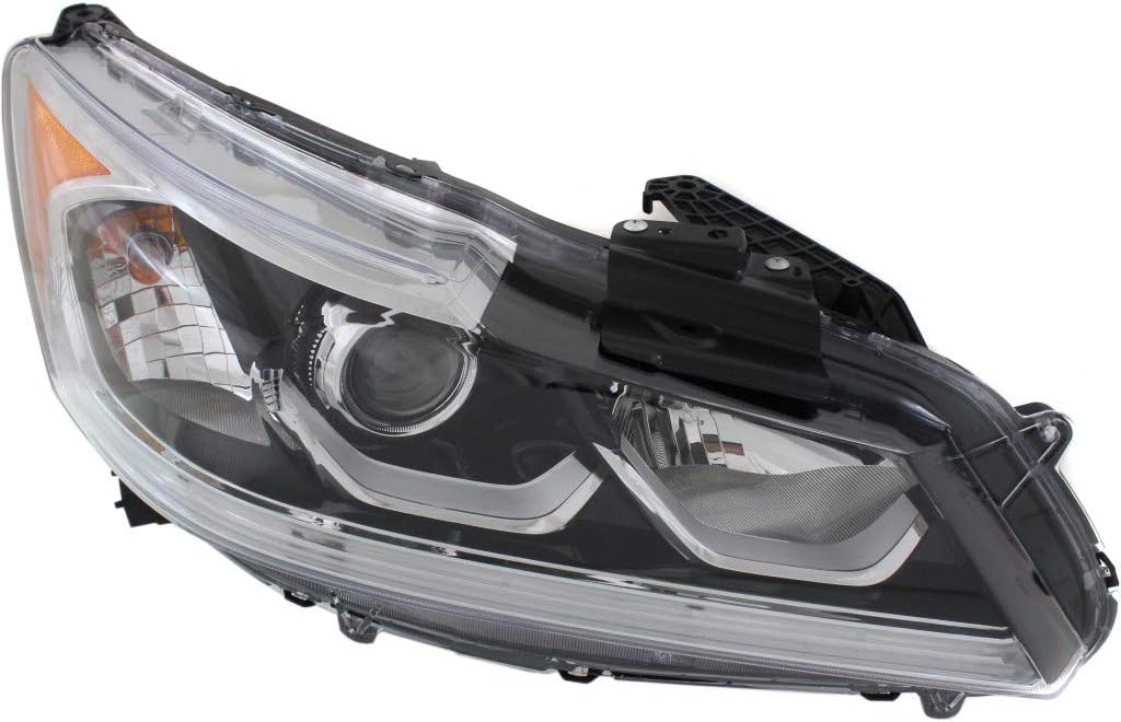 For Honda Accord Headlight 2016 2017 Passenger Side Bulbs Included DOT Certified HO2503168 | 33100-T2A-A61