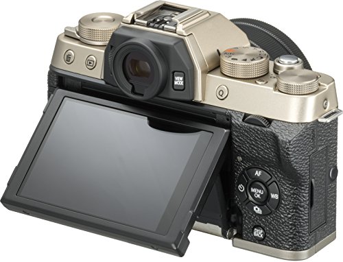 Fujifilm X-T100 Mirrorless Digital Camera w/XC15-45mmF3.5-5.6 OIS PZ Lens - Dark Silver