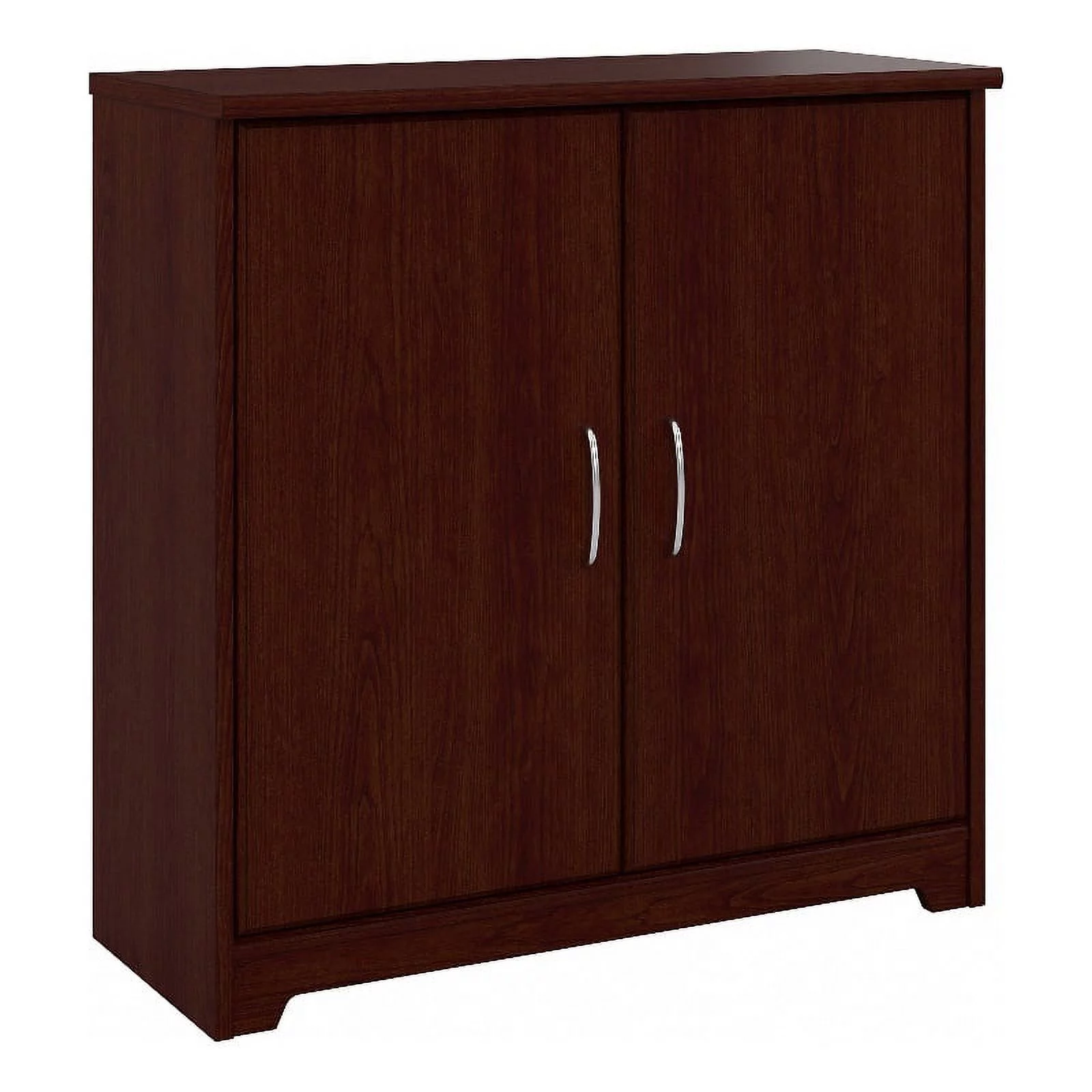 Bowery Hill Small Storage Cabinet in Harvest Cherry - Engineered Wood
