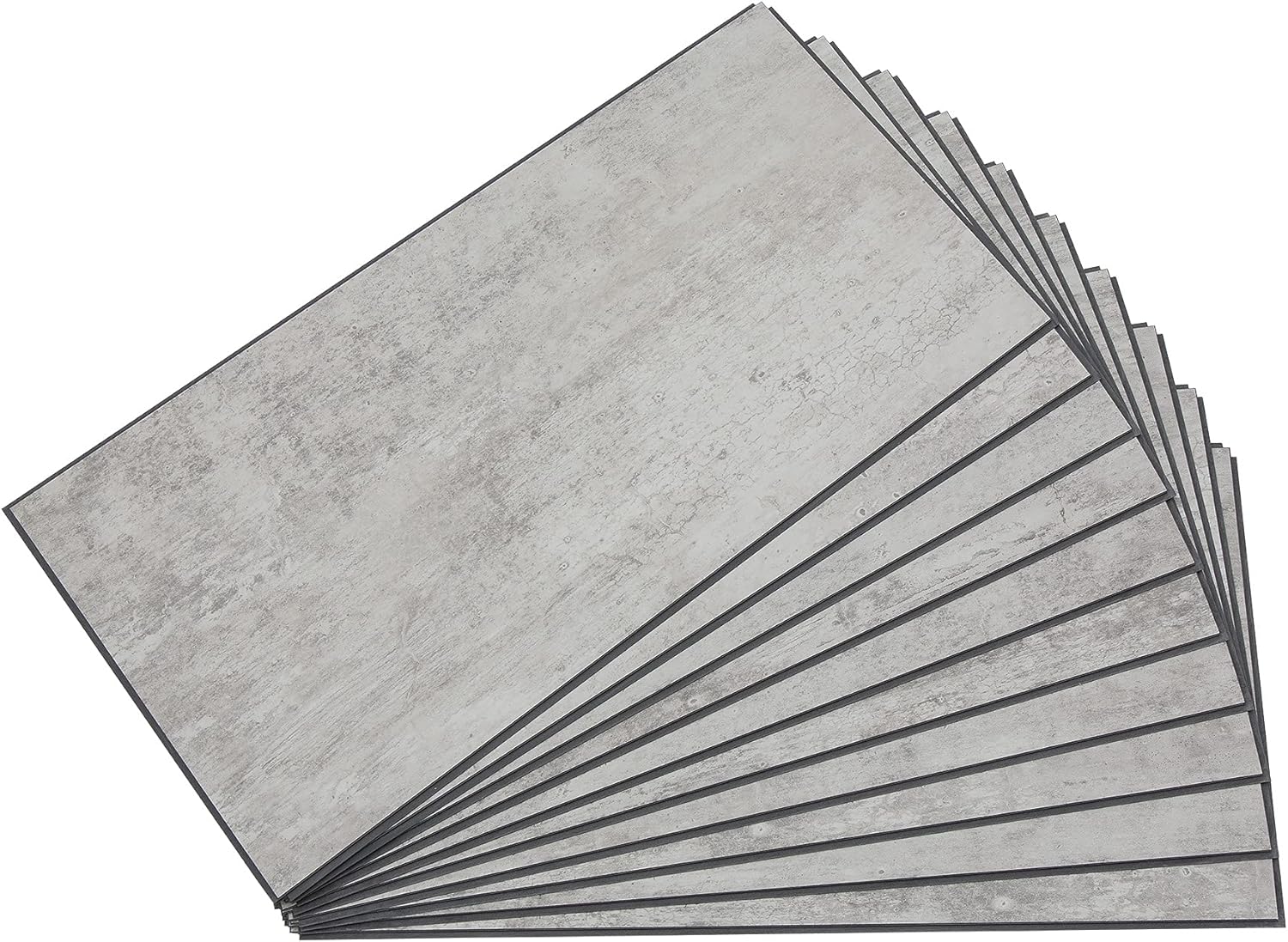 Palisade 23.2 in. x 11.1 in. Interlocking Vinyl Waterproof Wall/Backsplash Tiles for Kitchen or Bathroom in Carrara Marble (10 Pack)