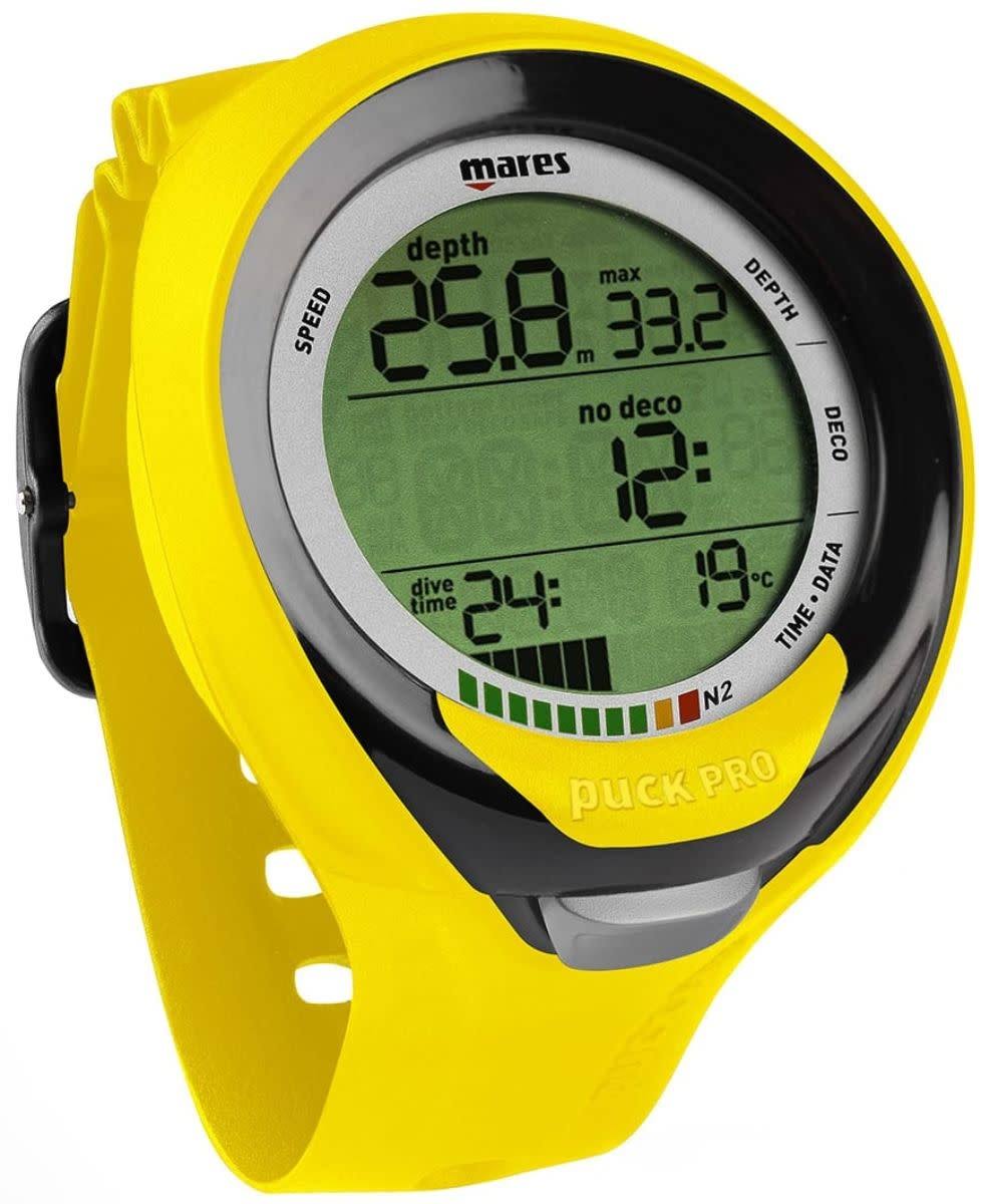 Mares Puck Pro + Computer White/Black