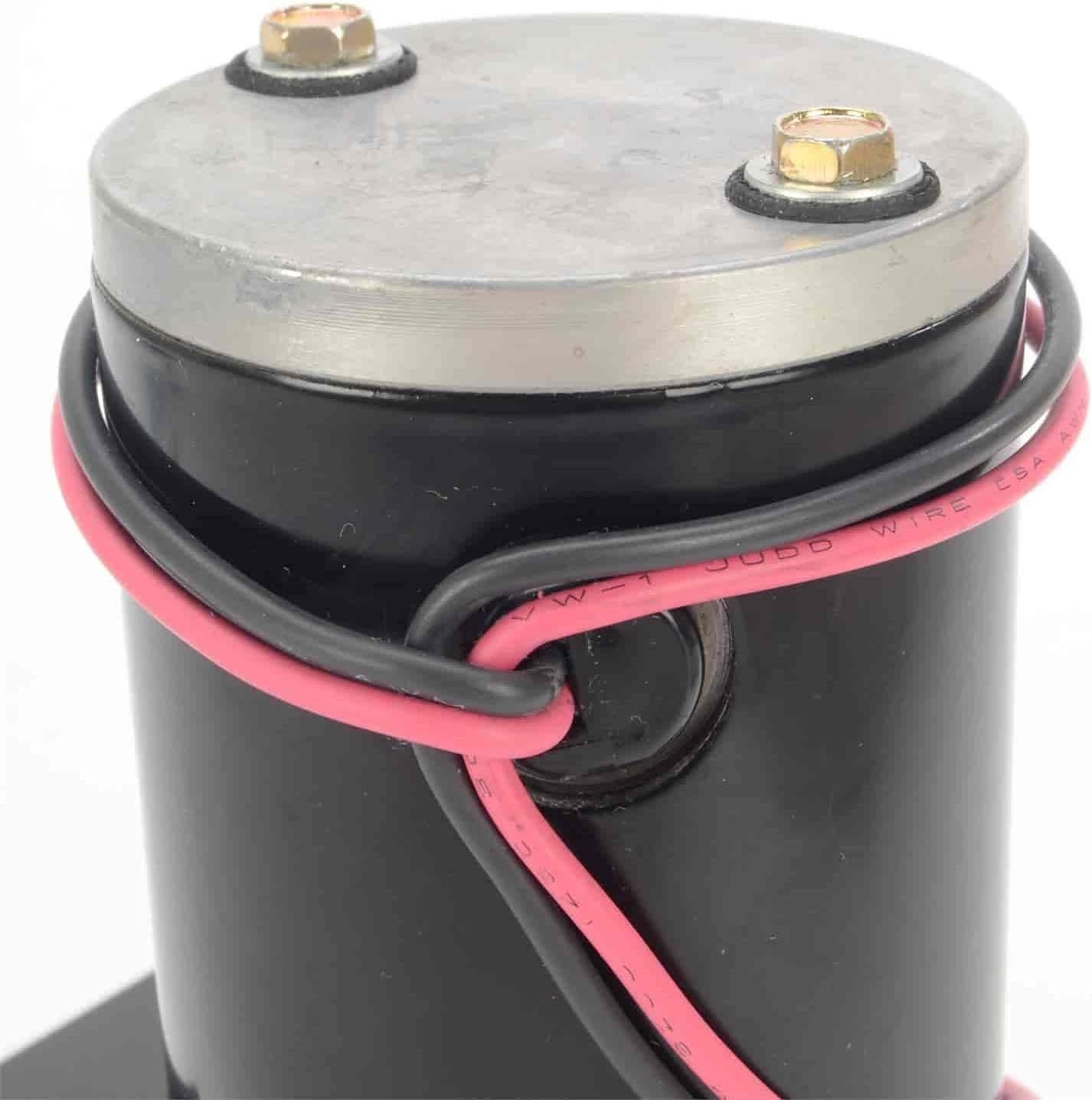 JEGS Ultra-Quiet Electric Fuel Pump | 120 GPH | 3/8 “ NPT Ports | Up To 600 Horsepower Carbureted Applications | Gasoline Only | Made In USA | Dimensions: 7 H x 6 W x 5 D