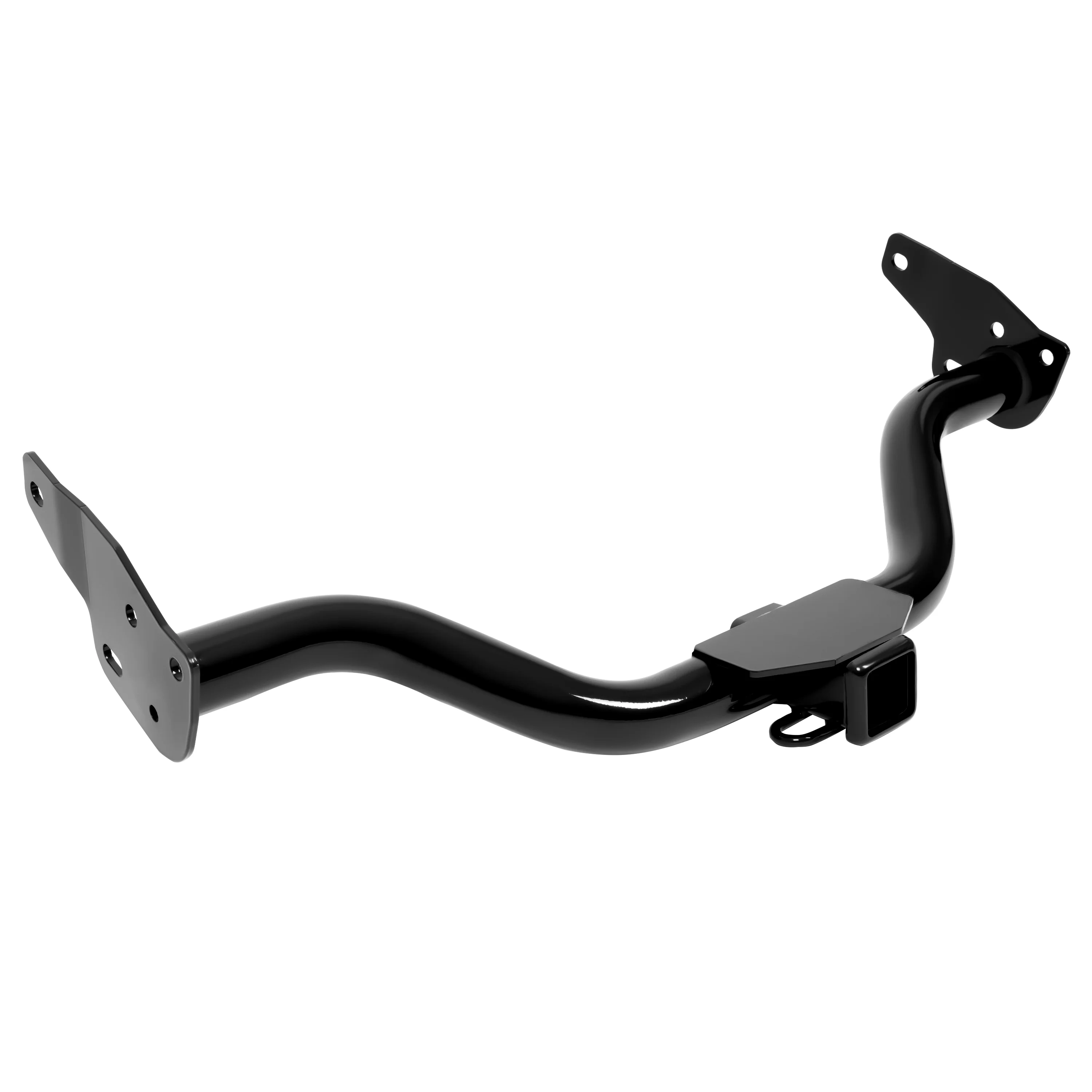 KOJEM 13514 Trailer Hitch Compatible with Select 2005-2015 Nissan Xterra Class 3 2-Inch Receiver Gloss Black Powder Coat