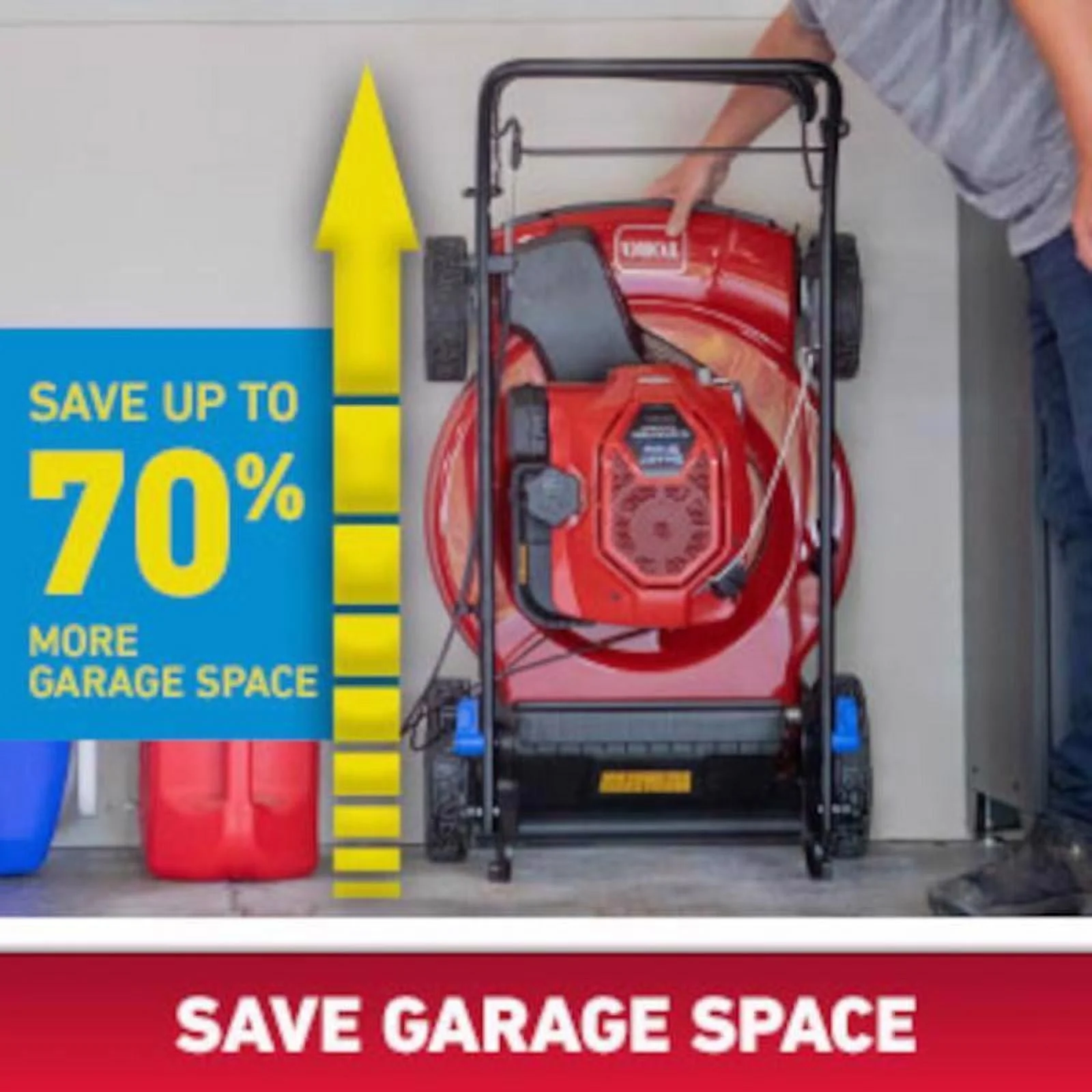 Toro Smartstow 21445 22 in. 150 cc Gas Self-Propelled Lawn Mower
