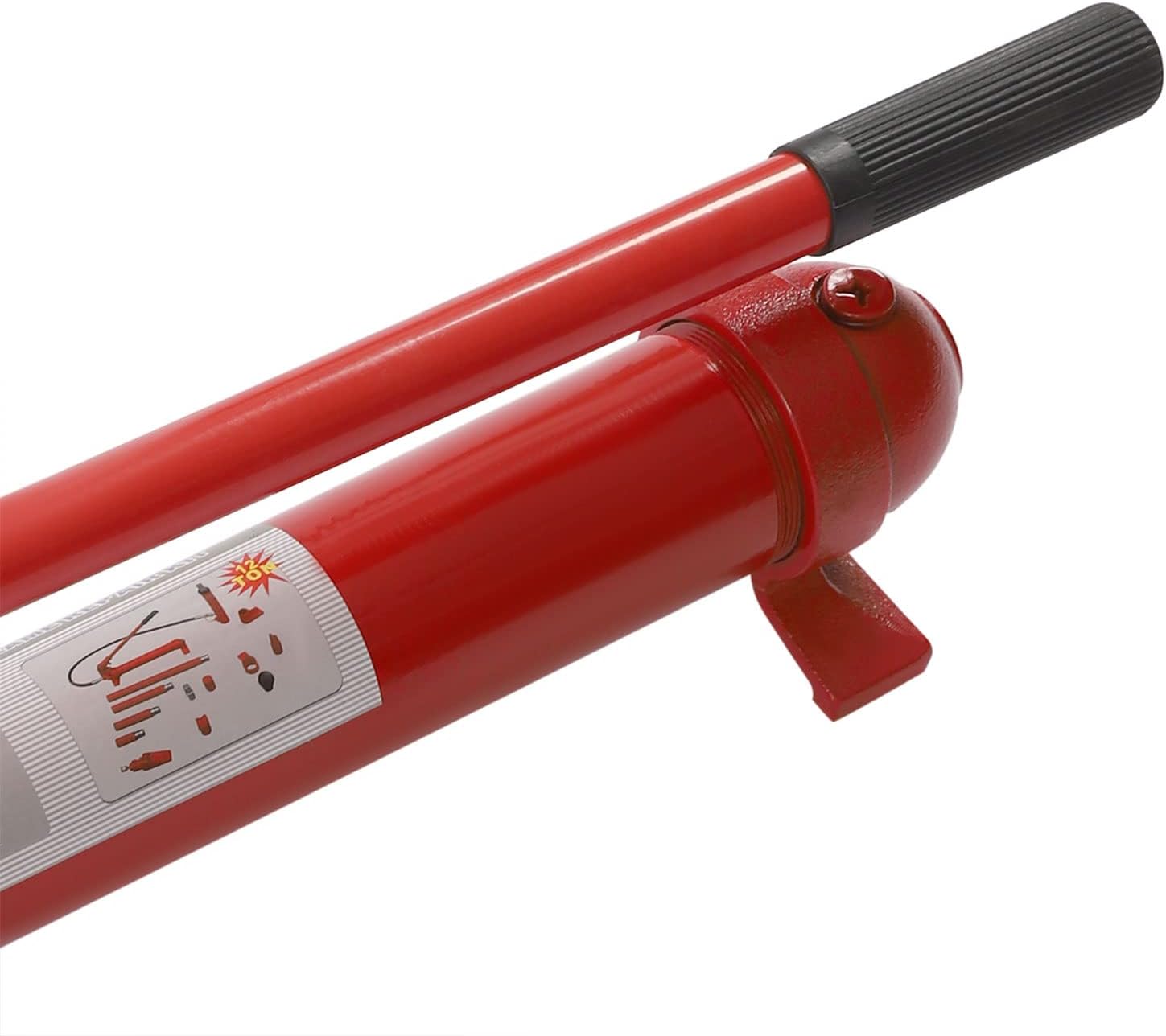 12 Ton Hydraulic Jack Ram Kit 14 Accessories Auto Body Frame Repair Kit Portable Hydraulic Lift Equipment Tool Steel Hydraulic Jack with Case Autobody Frame Repair Power Tools for Repair
