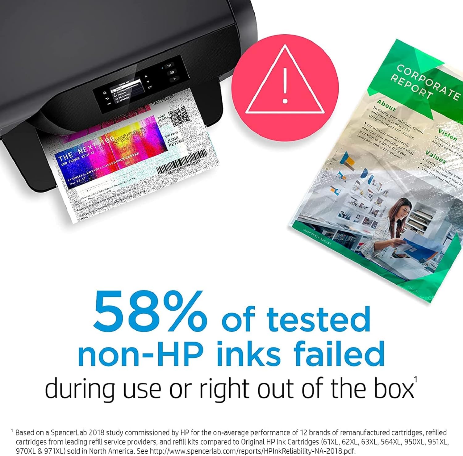 Original HP 950 Black/951 Cyan, Magenta, Yellow Ink Cartridges (4-pack) | Works with HP OfficeJet 8600, OfficeJet Pro 251dw, 276dw, 8100, 8610, 8620, 8630 Series | Eligible for Instant Ink | X4E06AN