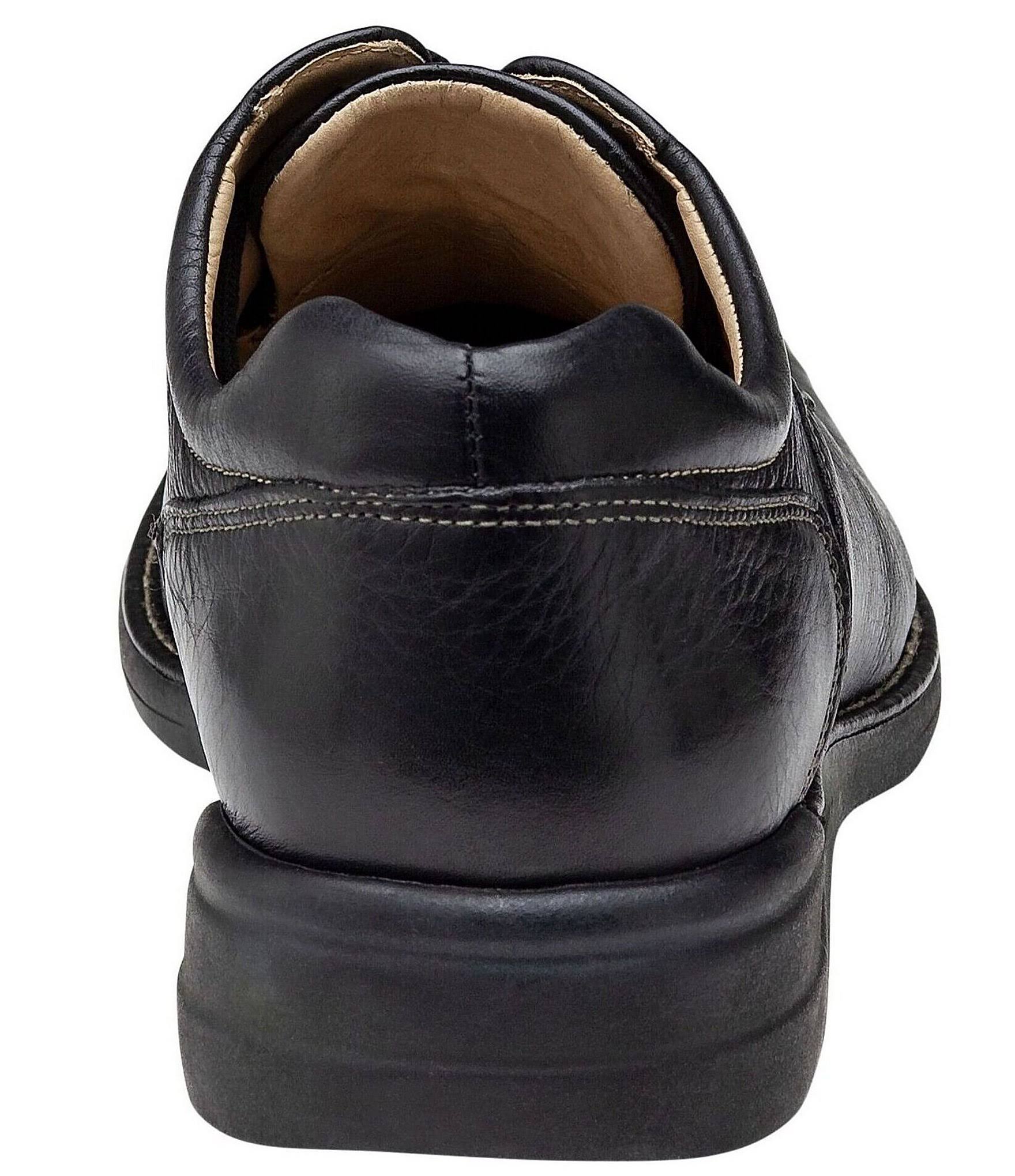 Johnston u0026 Murphy Men&s Shuler Bicycle - Dark Brown Tumbled Calf