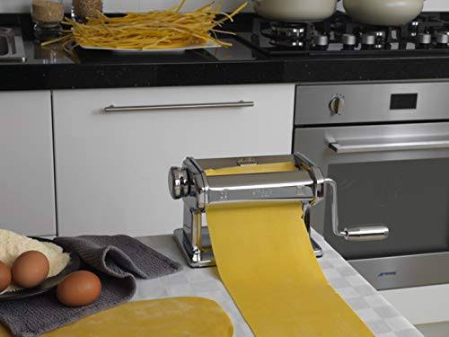 Marcato Atlas Pasta Roller, Includes 180-Millimeter Pasta Roller with Hand Crank and Instructions
